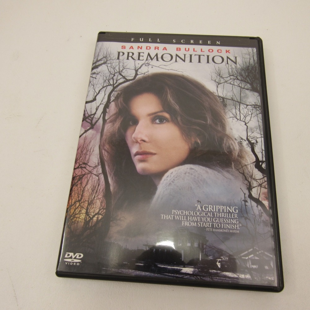 Premonition (DVD, 2007) Thriller, Mystery, Sandra Bullock, Julian McMahon
